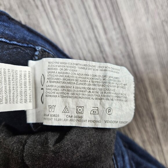 Gloria Vanderbilt Jeans Womens 14 Amanda All Around Slimming Denim Capri - Picture 7 of 12